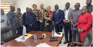 The meeting aimed to strengthen bilateral cooperation between Ghana and Germany