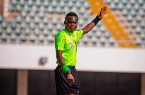 Reginald Asamoah Collins is a Ghanaian referee