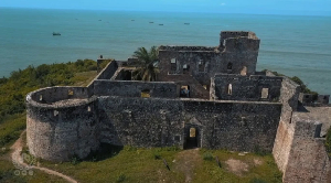 File photo: An aerial view of Fort Amsterdam