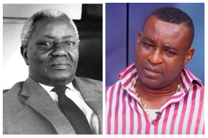 Dr. J.B Danquah [L] and Bernard Antwi Boasiako, popularly known as Chairman Wontumi