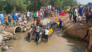 The bridge caved in, cutting off commuters