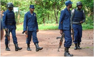 Some officers of the Ghana Police Service