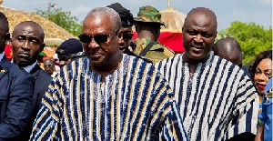 President John Dramani Mahama and his brother Ibrahim Mahama