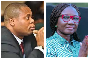 Franklin Cudjoe and Joyce Bawah Mogtari