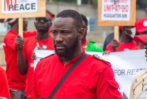 William Kofi Yirekyi, the Founder and Leader of the Alliance for Restoration of Civil Rights