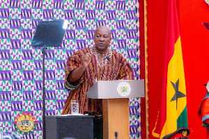 President John Mahama at 2025 SONA