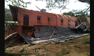 The storm ravaged school buildings and homes in some constituencies in the region