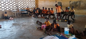 Some pupils of Gumongo Primary School in Mirigu