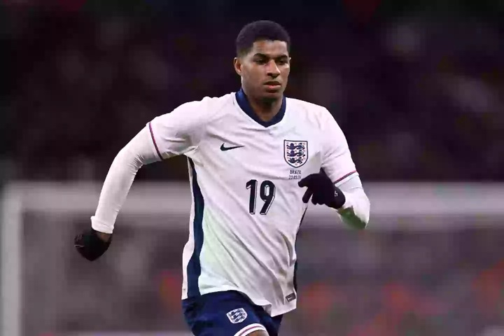 Rashford last played for England in a friendly against Brazil in March 2024 (Image: Getty)