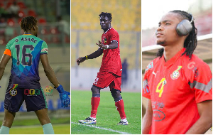 L-R: Benjamin Asare, Kwame Opoku and Razak Simpson