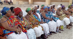 Some of the queen mothers who attended the programme