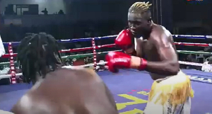 Image from Abu Kamoko and Selynanus Allotey's fight