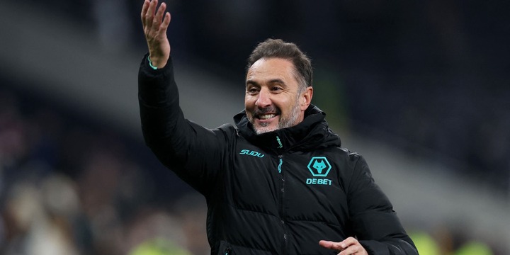 Wolverhampton Wanderers manager Vitor Pereira reacts after the match